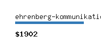 ehrenberg-kommunikation.com Website value calculator