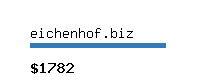 eichenhof.biz Website value calculator