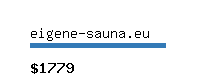 eigene-sauna.eu Website value calculator