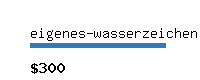 eigenes-wasserzeichen.com Website value calculator