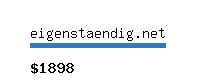 eigenstaendig.net Website value calculator