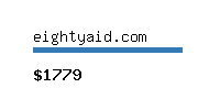 eightyaid.com Website value calculator