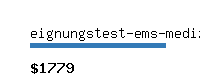 eignungstest-ems-medizinstudium.info Website value calculator