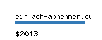 einfach-abnehmen.eu Website value calculator