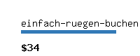 einfach-ruegen-buchen.com Website value calculator