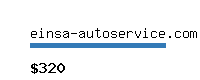 einsa-autoservice.com Website value calculator