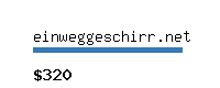 einweggeschirr.net Website value calculator