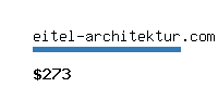 eitel-architektur.com Website value calculator