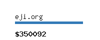 eji.org Website value calculator