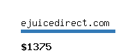 ejuicedirect.com Website value calculator
