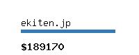 ekiten.jp Website value calculator