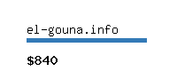 el-gouna.info Website value calculator