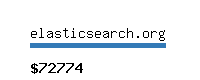 elasticsearch.org Website value calculator