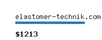 elastomer-technik.com Website value calculator