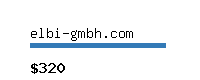 elbi-gmbh.com Website value calculator