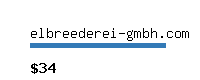 elbreederei-gmbh.com Website value calculator