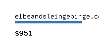 elbsandsteingebirge.com Website value calculator