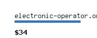 electronic-operator.org Website value calculator