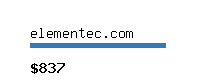 elementec.com Website value calculator