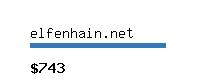 elfenhain.net Website value calculator