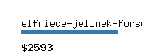 elfriede-jelinek-forschungszentrum.com Website value calculator