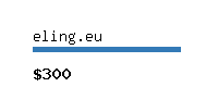 eling.eu Website value calculator