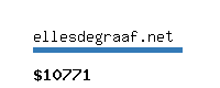 ellesdegraaf.net Website value calculator