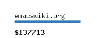 emacswiki.org Website value calculator