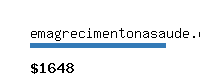 emagrecimentonasaude.com Website value calculator