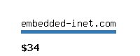 embedded-inet.com Website value calculator