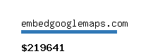 embedgooglemaps.com Website value calculator