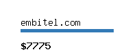 embitel.com Website value calculator