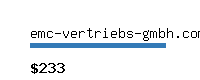 emc-vertriebs-gmbh.com Website value calculator