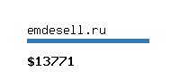 emdesell.ru Website value calculator