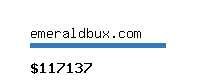 emeraldbux.com Website value calculator