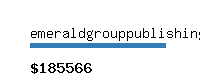 emeraldgrouppublishing.com Website value calculator