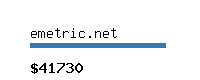 emetric.net Website value calculator