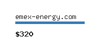 emex-energy.com Website value calculator