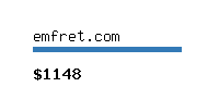 emfret.com Website value calculator