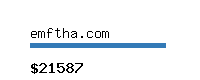 emftha.com Website value calculator