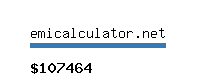 emicalculator.net Website value calculator