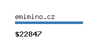 emimino.cz Website value calculator