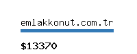 emlakkonut.com.tr Website value calculator