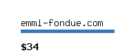 emmi-fondue.com Website value calculator