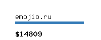 emojio.ru Website value calculator