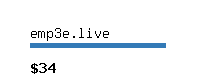 emp3e.live Website value calculator