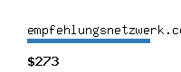 empfehlungsnetzwerk.com Website value calculator