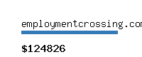 employmentcrossing.com Website value calculator