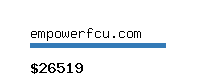 empowerfcu.com Website value calculator