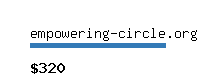 empowering-circle.org Website value calculator